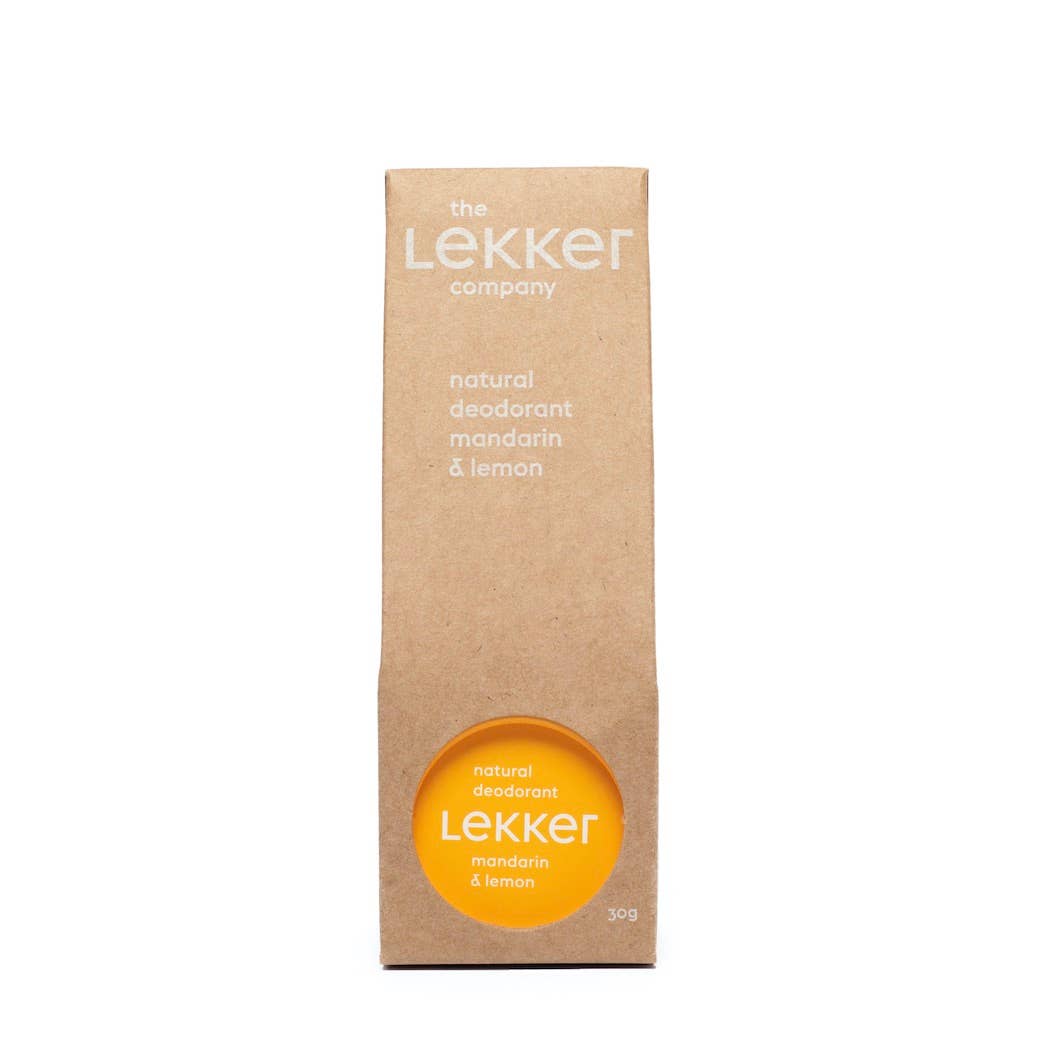 The LEKKER Company - Natural Deodorant Mandarin & Lemon