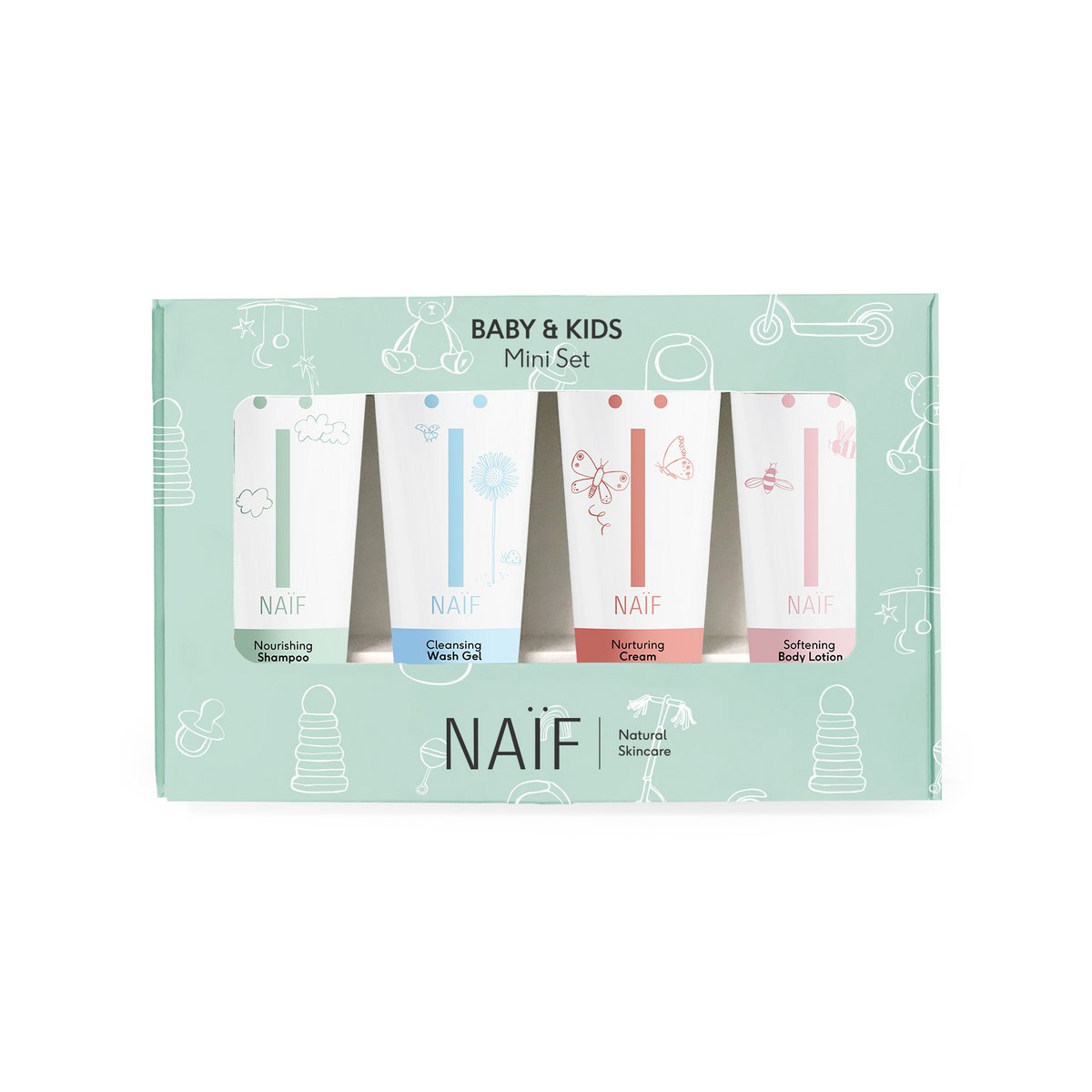 NAIF - Mini Set Baby & Kids Creams