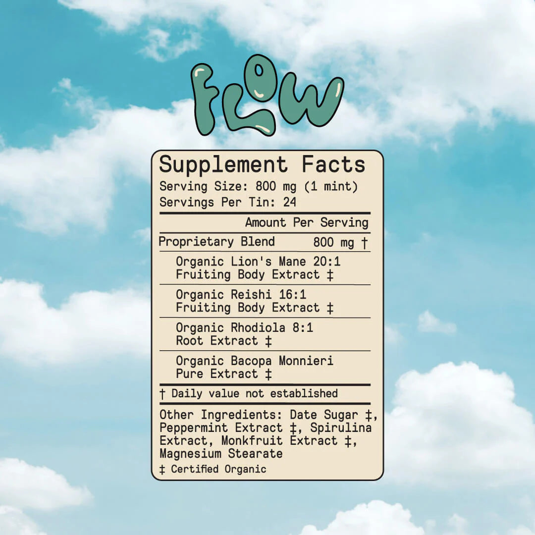 Flow - Supplements Facts