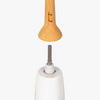 Detached head of Bamboo Electric Toothbrush on its handle