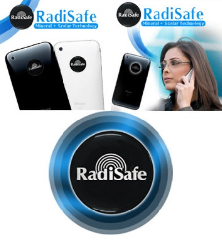 A girl using her phone with RadiSafe